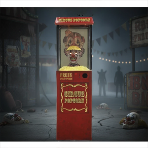 Máquina de Palomitas Eléctrica Grande con Inducción, Diseño de Payaso Saltarín, para Casa Embrujada, Halloween - Product Image 3