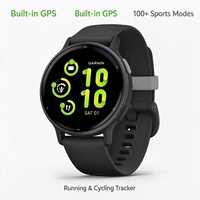 Vivoactive 5 GPS Fitness Smartwatch, Layar AMOLED, Daya Tahan Baterai 11-30 Hari, Pelacak Kesehatan Tahan Air 5ATM