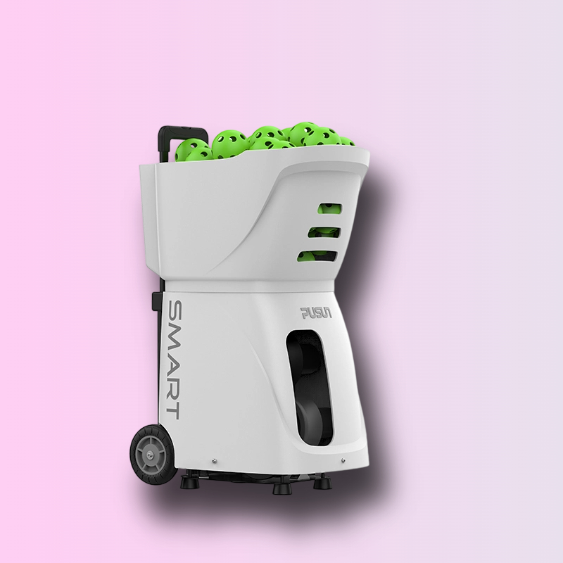 Portable Pickleball Ball Machine Automatic Feeder With Adjustable Speed Spin and Elevation
