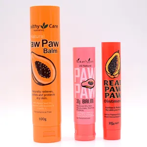 25G Real Paw Paw Thuốc Mỡ Làm Dịu Và Bảo Vệ Kem Mỹ Phẩm Ống Nhựa Để Đóng Gói Chăm Sóc Da