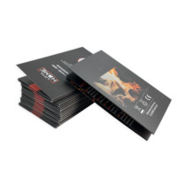 Service d'impression de brochures, catalogues et livrets personnalisés de haute qualité en gros, avec impression sur carton et dépliants textuels, à prix compétitif