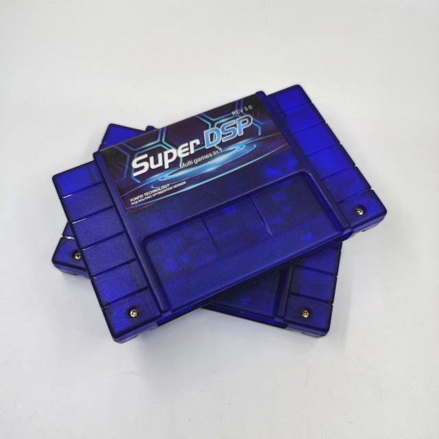 Wholesale SNES Cartridge Card V2 Version Super Drive DSP Supports DSP Special Chip Game Plastic ABS Wireless Communication 100%
