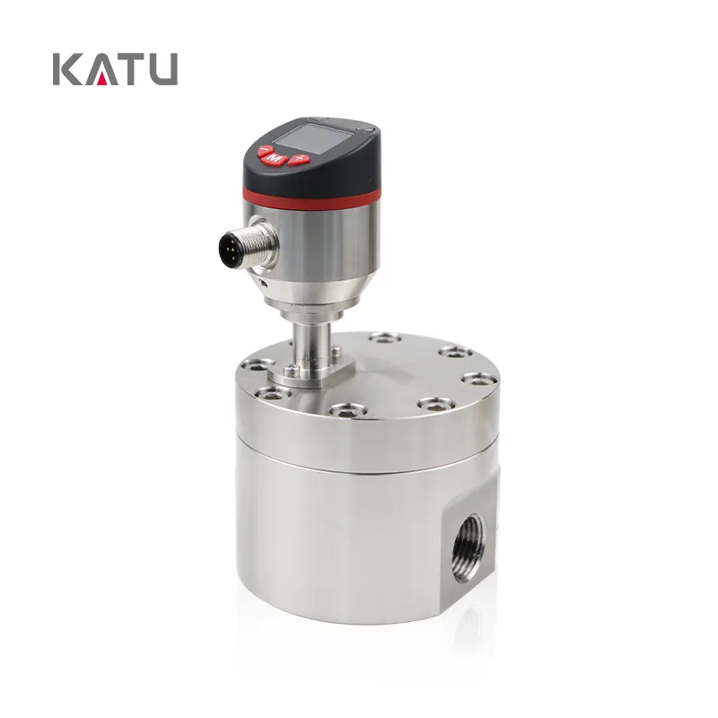 KATU make FM500-M10 0.5L-20L/min цифровой датчик расхода гидравлического масла редукторный расходомер
