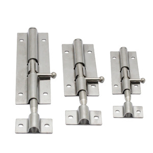 Loquet de porte en acier inoxydable 304 DK612, serrure industrielle robuste avec installation facile pour portes sécurisées - Product Image 2