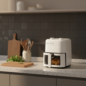 <span class=keywords><strong>Freidora</strong></span> de <span class=keywords><strong>Aire</strong></span> Digital de 5L, Electrodoméstico de Cocina Inteligente de Plástico Sin Aceite, Mejor Valorada por los Consumidores para Uso Doméstico, <span class=keywords><strong>Freidora</strong></span> - Product Image 5