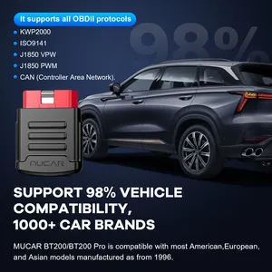 Mucar BT200 OBD2 Scanner cho xe đầy đủ hệ thống chẩn đoán miễn phí suốt đời cập nhật dầu SAS OBD2 xe đọc mã công cụ chẩn đoán - Product Image 2