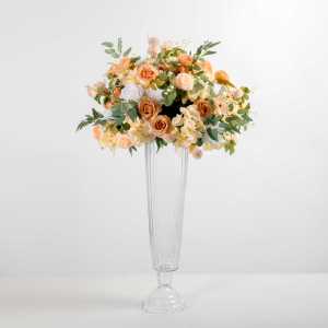 แจกันแก้วทรงสูง76ซม. ทันสมัยสำหรับจัดงานแต่งงานสำหรับต้อนรับสไตล์โรแมนติก - Product Image 4