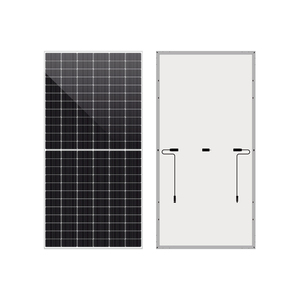 แผงโซลาร์เซลล์ PERC HJT กำลังไฟ 530W-555W แบบ N-Type โมโนคริสตัลไลน์ ฮาล์ฟเซลล์ กระจกเดี่ยว/กระจกคู่ โมดูล PV ขนาด 182 มม. - Product Image 1