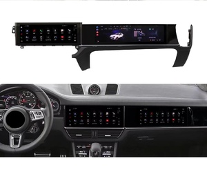 Cho 2018-2023 Porsche Cayenne Màn hình kép xe đài phát thanh đa phương tiện Video Player với 4 gam RAM <span class=keywords><strong>TV</strong></span> kết hợp Stereo và GPS chức năng - Product Image 2