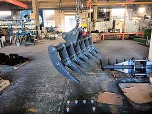 Râteau d'excavatrice SLN neuf à haute efficacité pour défrichage de 13 tonnes, largeur de godet pour roche, garantie 1 an - Product Image 3