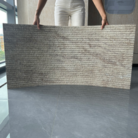 Panneaux de revêtement en pierre souple et légers, matériau imitation pierre pour la décoration des murs extérieurs des villas