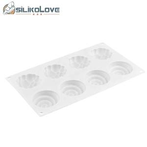 Molde de Silicona Antiadherente y Libre de BPA de 8 Cavidades con Forma de Nube 3D de MUYULINS Factory, para Decoración de Pasteles y Mousses - Product Image 5