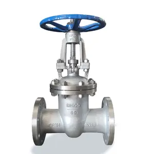 304 Roestvrij Staal Handmatige Flens Gate Valve Z41w-16p Industriële Gegoten Staal Carbon Staal Hittebestendig Stoom Ventiel