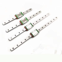 TEBAK D-21 9mm Guide Linéaire MGN9 100mm 200 300 350 400 450 500 600 800 1000 1100 1200mm Rail Linéaire + Bloc MGN9H Imprimante 3d CNC