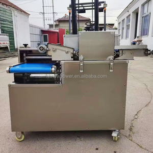 Machine à découper la viande fraîche en cubes pour usage commercial, machine à découper les cubes de poitrine de poulet frais, machine à découper les cubes de bœuf - Product Image 2