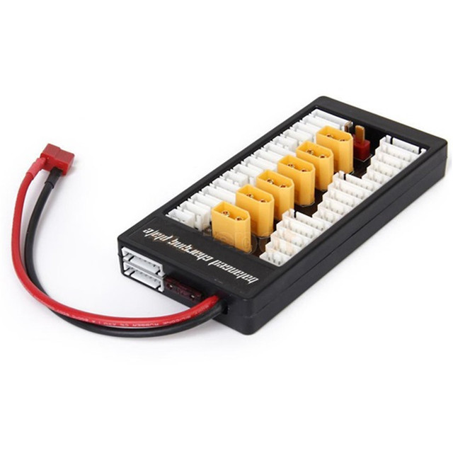 6S JST XH Parallel Charging Balance Board XT60 Deans T Plug Balance Charging Board