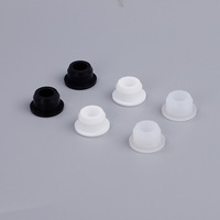 Bouchon en silicone de type T personnalisé bouchon en caoutchouc filetage rond trou bouchon joint bonne élasticité résistance aux hautes températures