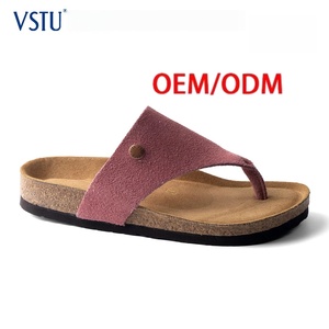 Mules et sabots de luxe personnalisés pour femmes, en daim, confortables, avec soutien de la voûte plantaire, en liège, à bout ouvert, de qualité supérieure - Product Image 1