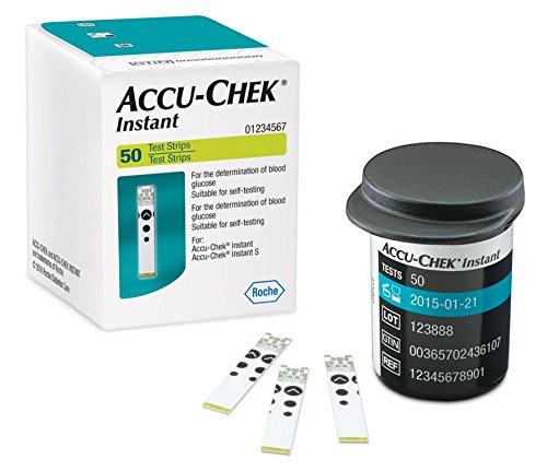Accu-Chek Instant Test Strips - 50 Count | Blood Glucose Monitoring by VINAY SURGICAL