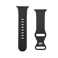 Bracelet de montre sport souple et coloré personnalisé pour Apple Watch Series, bracelet de remplacement en silicone de luxe unique, bracelet de montre en caoutchouc