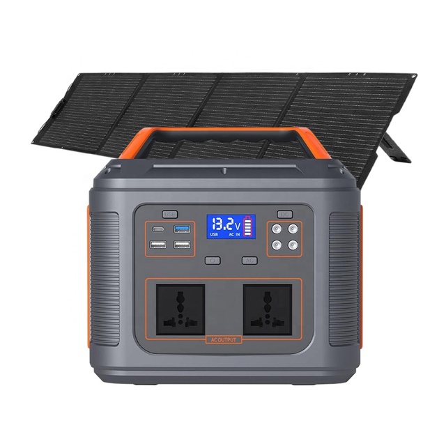 Solar Generator Energy Charger 500w 1000w Backup Portable Lifepo4 Lithium Battery Home Emergency 2000w Portable Power Station