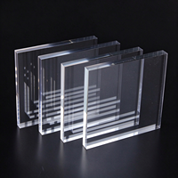 Panneau acrylique transparent sur mesure, plaque acrylique coulée de 10 mm pour affichage