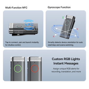 Grabadora de Voz ASR con Reducción de Ruido por IA Portátil Hearit.ai con WiFi/BLE, Dispositivo Traductor Chatgpt Compatible con 52 Idiomas - Product Image 3