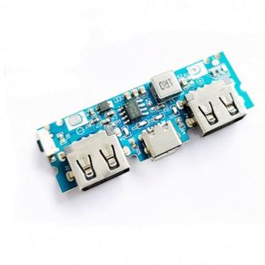 Módulo de Banco de Energía USB Tipo-C YE de <span class=keywords><strong>5V</strong></span> 2.4A con Salida Dual para Cargador DIY - Product Image 1