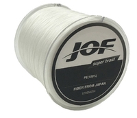 Ligne de pêche en fil tressé PE JOF du Japon en gros 4 supports 100M 300M 500M 1000M polyéthylène flottant pour rivière lac ruisseau