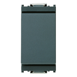 Interruttore a Muro Grigio 1P 10AX 4.1x2.8x5.3cm - Product Image 1