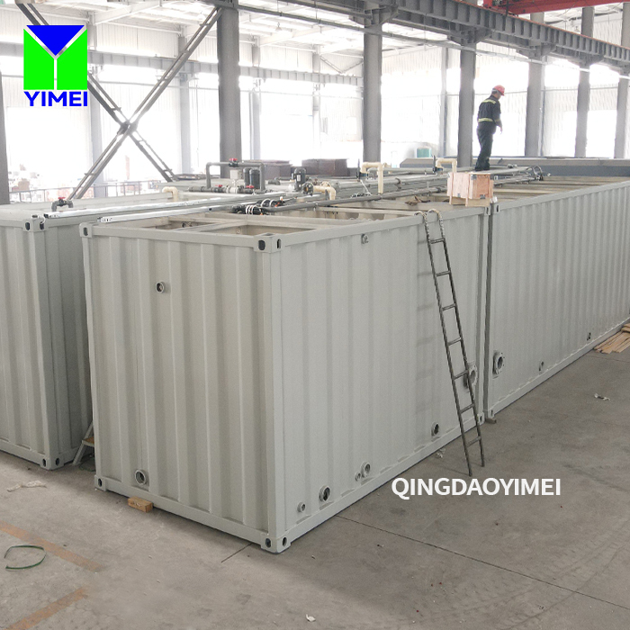 Electrocoagulation System Water Treatment Machinery for