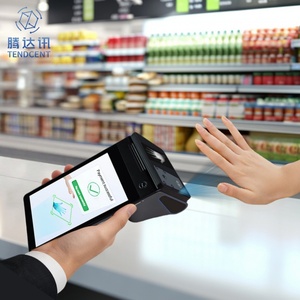 Terminal Android con Lector de Venas Palmarias, Solución de Pago POS para Pequeñas Empresas, para Camiones de Comida y Sistemas de Punto de Venta Minorista - Product Image 1