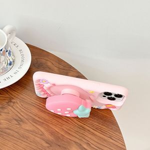 Coque de téléphone portable Olyphone 3D Cartoon Strawberry Silicone antichoc 360 Protection Air Cushion pour 13 Pro Max Ins <span class=keywords><strong>IMOD</strong></span> - Product Image 3