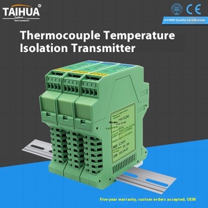Aislador de Señal de Termopar TSP-TC 1 Entrada/1 Salida, 1 Entrada/2 Salidas, 2 Entradas/2 Salidas, DC24V 4-20mA 0-10V, Transmisor de Aislamiento de Señal de Temperatura - Product Image 5