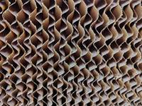 Panneau de refroidissement en papier kraft personnalisable, panneau de refroidissement évaporatif en nid d'abeille