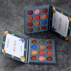 Neemain aiyan-<span class=keywords><strong>palette</strong></span> de fards à paupières emmêlés, 12 couleurs, caméléon, haute qualité, pigmentés, pour plage, d'inspiration vegan - Product Image 1