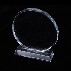 Piala Kristal K9 Kosong Grosir dari Produsen, Piala Penghargaan Kaca Kristal Kustom dengan Alas Transparan - Product Image 3