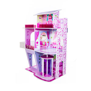 Simulación personalizada para niños, <span class=keywords><strong>casa</strong></span> <span class=keywords><strong>de</strong></span> muñecas grande, juguetes familiares <span class=keywords><strong>de</strong></span> <span class=keywords><strong>madera</strong></span> para <span class=keywords><strong>niñas</strong></span>, niños pequeños y <span class=keywords><strong>niñas</strong></span> CE - Product Image 4