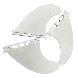 Aileron arrière LCO-SPORT SUP pour paddleboard, ensemble de 437 ailerons gauche, centre, droit, en nylon renforcé pour planche de surf - Product Image 1