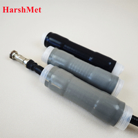 Tube thermorétractable à mastic, tube thermorétractable gris avec mastic, gaine isolante étanche thermorétractable pour l'assemblage de câbles
