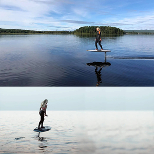 Hidroala Deportiva Acuática Personalizada al por Mayor, Tabla de Surf Eléctrica de 8kw, E-Foil, Tabla de Surf Eléctrica EPP, Tabla de Surf Eléctrica <span class=keywords><strong>Waydoo</strong></span> - Product Image 5