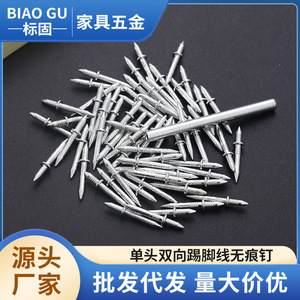 ตะปูสองหัวชุบสังกะสีสำหรับยึดแผ่นไม้วีเนียร์ ตะปูแบบซ่อนไร้ร่องรอย - Product Image 5