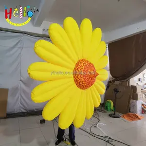 Tùy chỉnh khổng lồ đẹp quảng cáo LED ánh sáng Inflatable hoa cho Wedding party trang trí