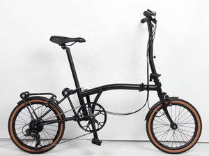 Sepeda Lipat <span class=keywords><strong>Mini</strong></span> Tri-Fold MINT 16" 9-Speed BOB A6 Mintparts Rangka Aluminium Alloy Ringan Kapasitas Beban 90kg Rem C - Product Image 2