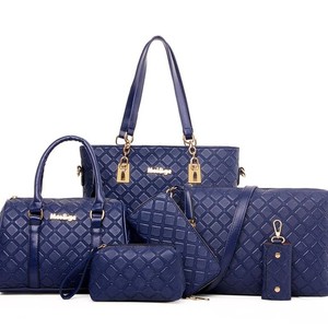 Vendita calda nuovi prodotti 6 pezzi in 1 set borse in pelle PU <span class=keywords><strong>per</strong></span> donna set tote bag <span class=keywords><strong>shopping</strong></span> <span class=keywords><strong>online</strong></span> all'ingrosso in cina - Product Image 3