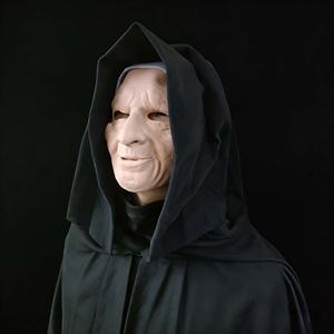 Máscara Facial Completa <span class=keywords><strong>de</strong></span> Látex <span class=keywords><strong>de</strong></span> Monja Mayor con Capucha Negra, Cubierta <span class=keywords><strong>de</strong></span> Terror Espeluznante para Cosplay <span class=keywords><strong>de</strong></span> Halloween, Casa Encantada y Accesorio para Fiesta <span class=keywords><strong>de</strong></span> Disfraces - Product Image 4