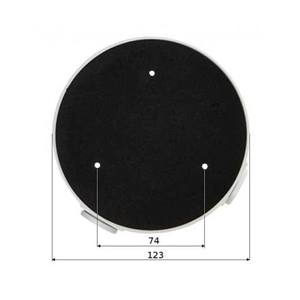 Boîtier de montage au plafond Dahua PFA137 122 mm pour caméra dôme, en aluminium - Product Image 4