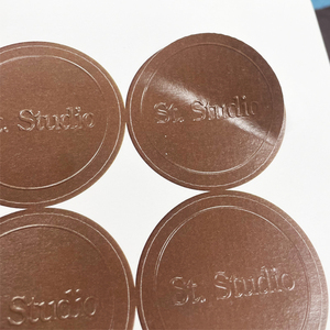 OEM tùy chỉnh thương hiệu không thấm nước trong suốt <span class=keywords><strong>Sticker</strong></span> dính Vinyl trang trí <span class=keywords><strong>Sticker</strong></span> vàng lá rõ ràng màu sắc tùy chỉnh kích thước thiết kế - Product Image 5