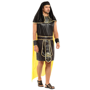 Disfraz de <span class=keywords><strong>Faraón</strong></span> Egipcio para hombre para Halloween, Cosplay, carnaval, TV y <span class=keywords><strong>película</strong></span>, disfraz de juego de rol para adultos - Product Image 6
