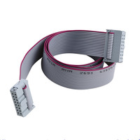 SHENZHENTP 20CM connettore IDC 16 Pin cavo a nastro piatto con 2.54mm nero FC doppia fila femmina a prese